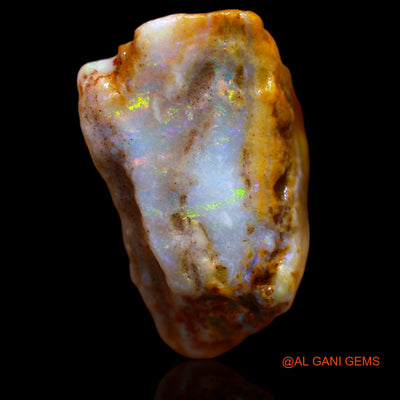 19.70 Cts Natural Australian Fire Opal Loose Gemstone Fancy Rough 20x18x12 mm RB-396