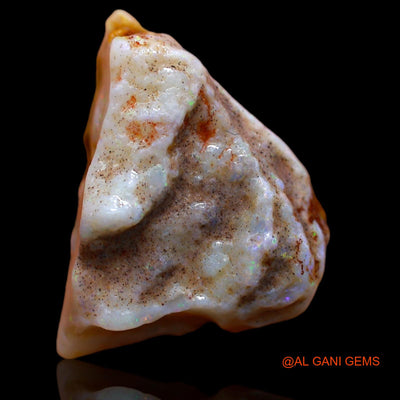 19.70 Cts Natural Australian Fire Opal Loose Gemstone Fancy Rough 20x18x12 mm RB-396