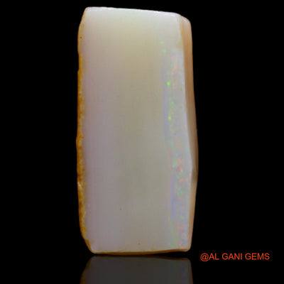 Natural Fire Opal Gemstone 22.00 Cts Loose Fancy Rough From Australia 20x15x9 mm RB-397