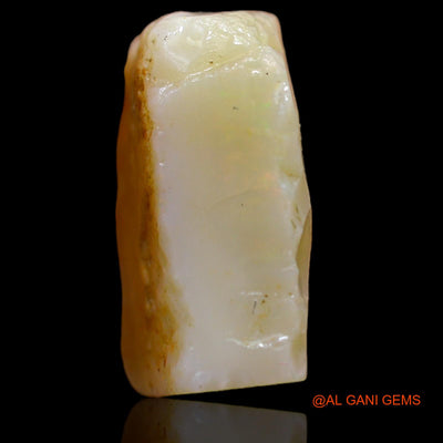 Natural Fire Opal Gemstone 22.00 Cts Loose Fancy Rough From Australia 20x15x9 mm RB-397