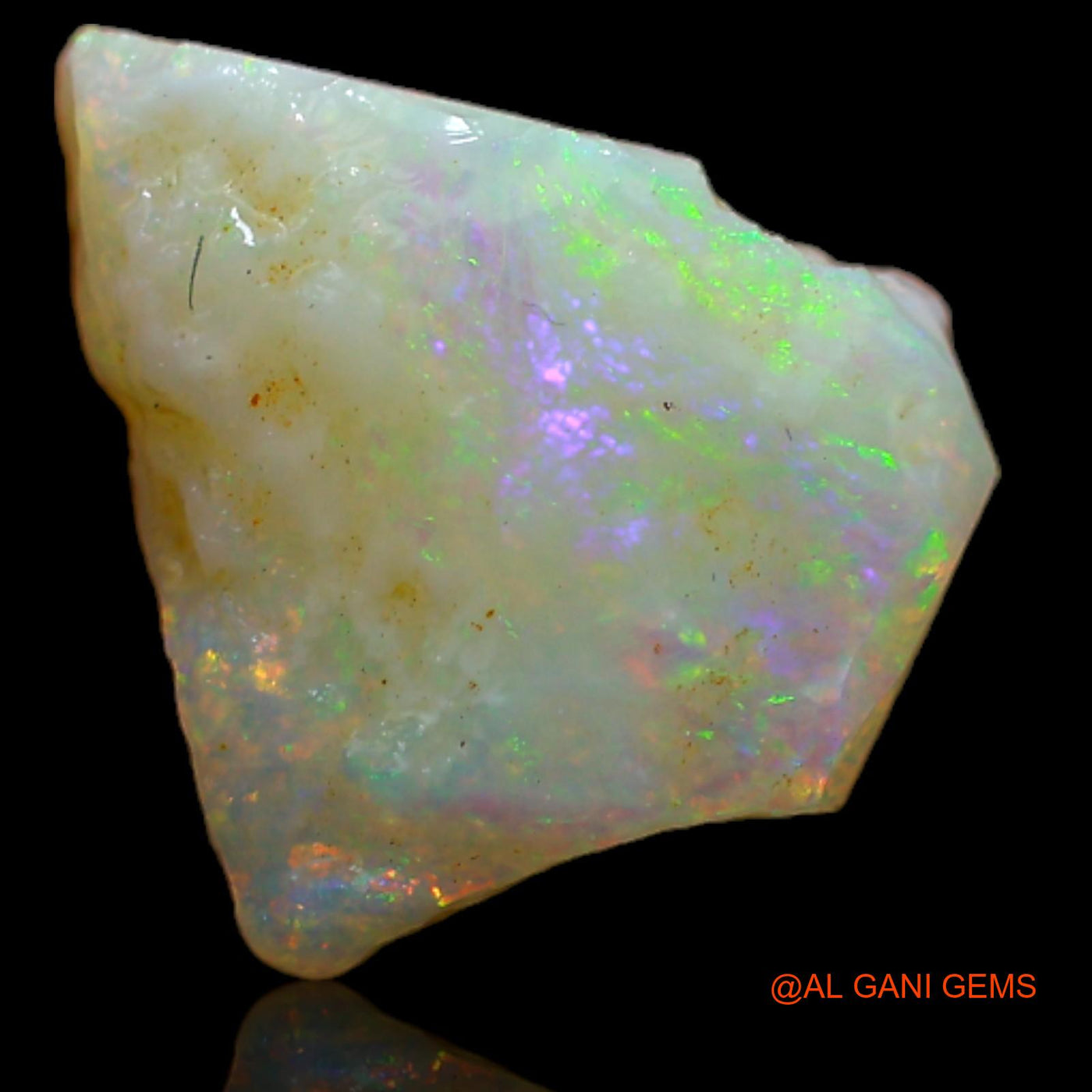 3.10 Cts Natural Australian Fire Opal Loose Gemstone Fancy Rough 12x11x4 mm RB-3