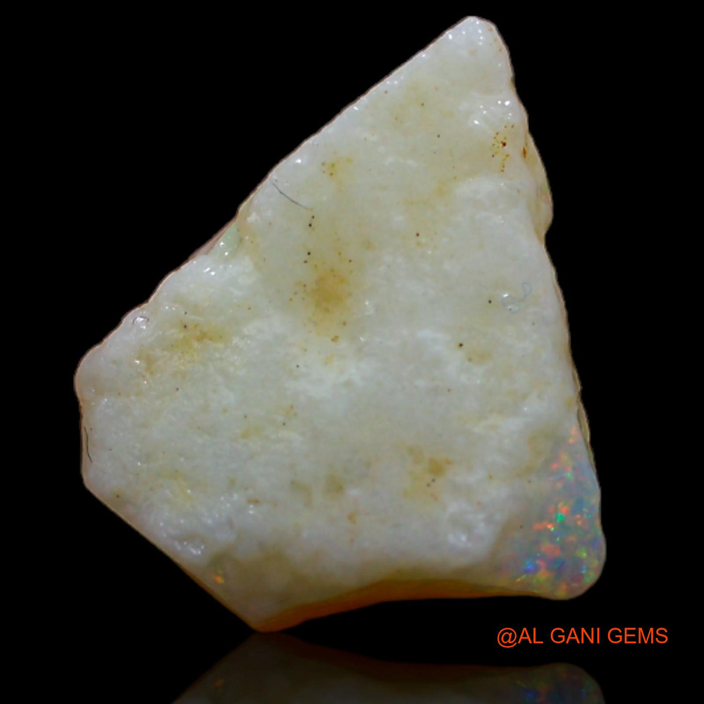 3.10 Cts Natural Australian Fire Opal Loose Gemstone Fancy Rough 12x11x4 mm RB-3