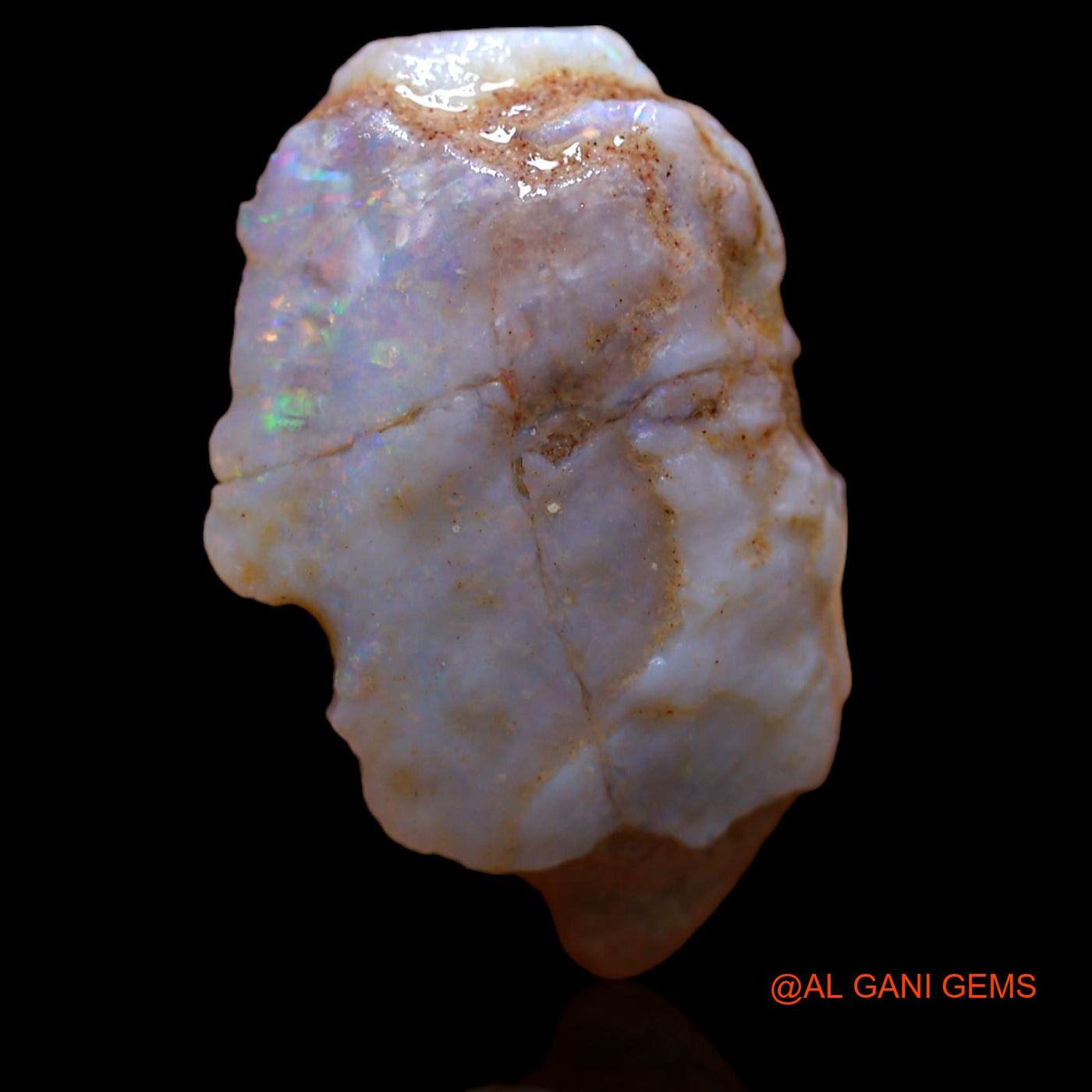 19.00 Cts Natural Australian Fire Opal Loose Gemstone Fancy Rough 27x18x10 mm RB-400