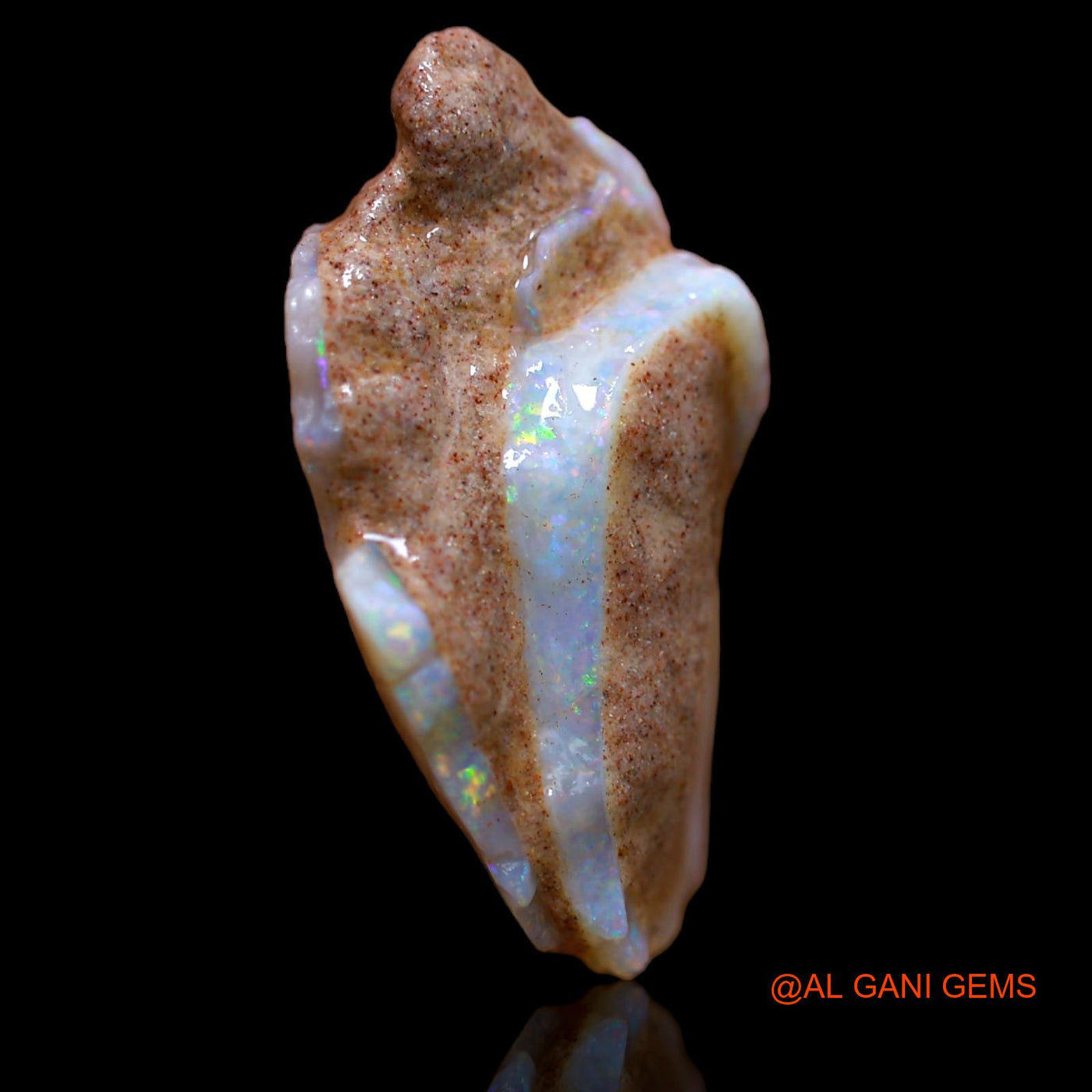 19.00 Cts Natural Australian Fire Opal Loose Gemstone Fancy Rough 27x18x10 mm RB-400