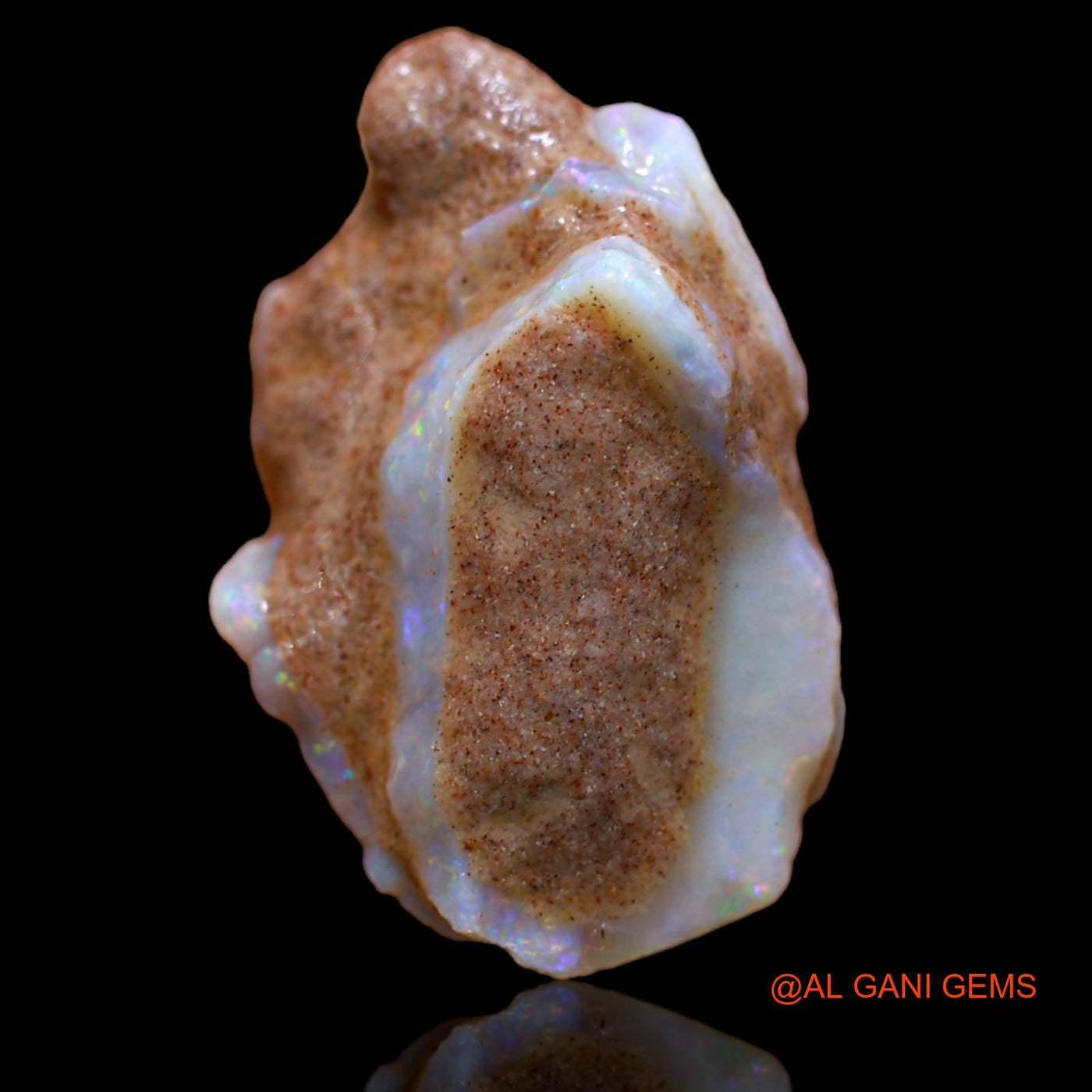 19.00 Cts Natural Australian Fire Opal Loose Gemstone Fancy Rough 27x18x10 mm RB-400