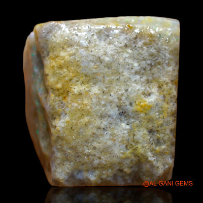 20.50 Cts Unheated Australian Fire Opal Loose Gemstone Fancy Rough Natural 15x15x9 mm RB-403