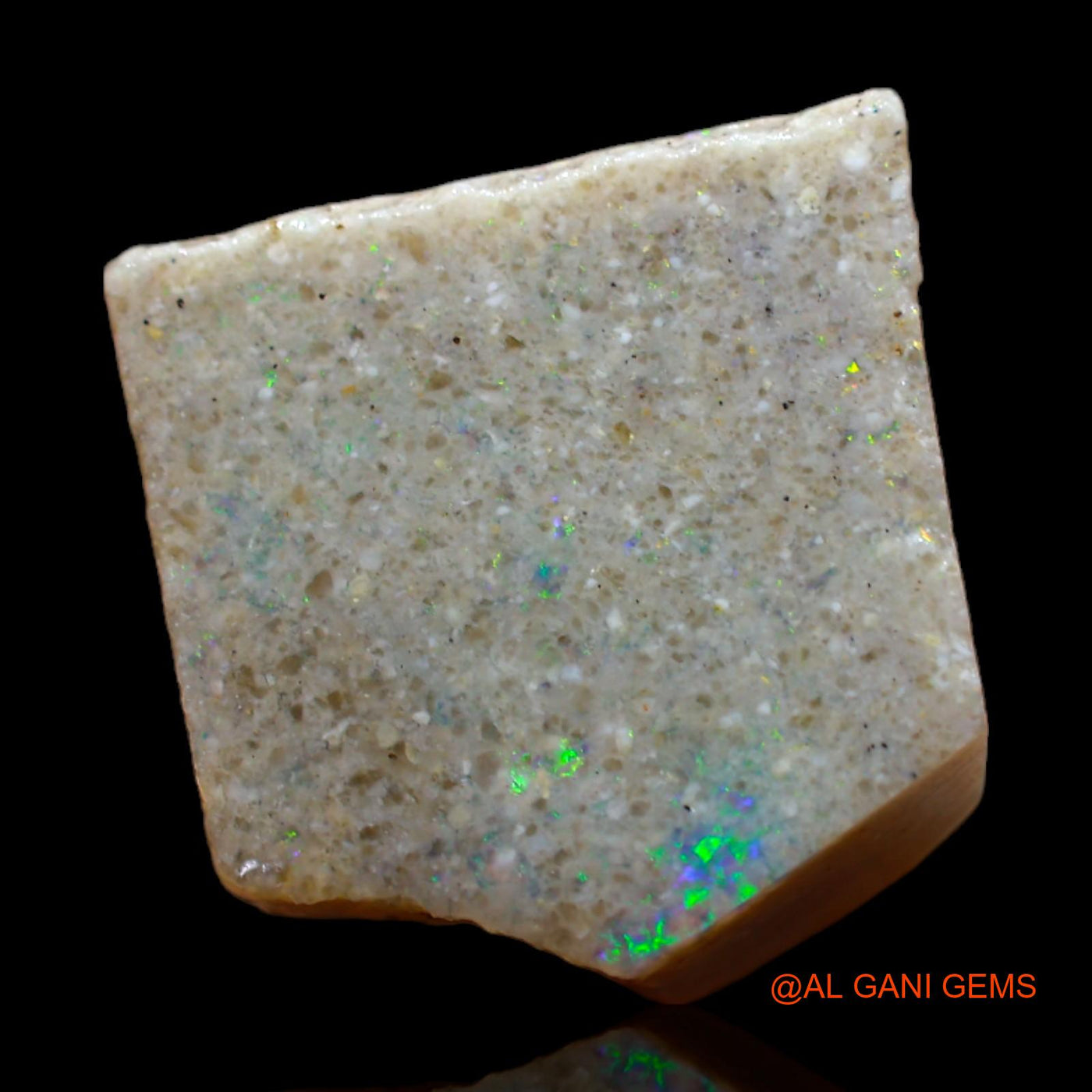 20.45 Cts Natural Australian Fire Opal Loose Gemstone Fancy Rough 16x14x9 mm RB-406