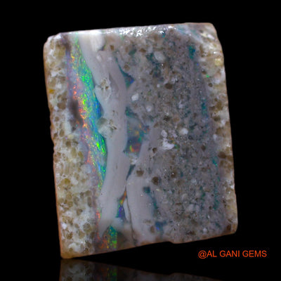 Natural Untreated Fire Opal Loose Gemstone Fancy Rough From Australia 18.90 Cts 14x13x11 mm RB-409