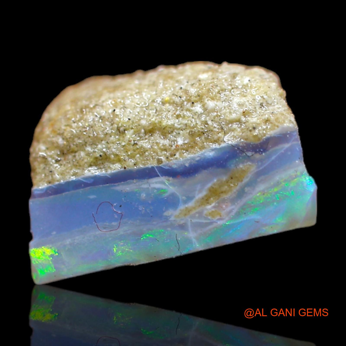 14.20 Cts Unheated Australian Fire Opal Loose Gemstone Fancy Rough Natural 15x12x8 mm RB-410