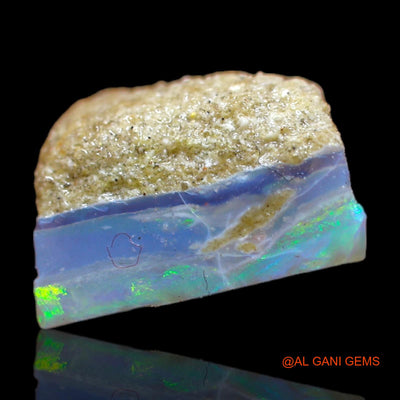 14.20 Cts Unheated Australian Fire Opal Loose Gemstone Fancy Rough Natural 15x12x8 mm RB-410
