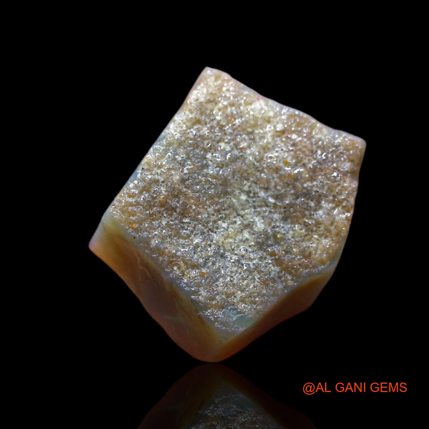 12.90 Cts Natural Australian Fire Opal Loose Gemstone Fancy Rough 19x15x9 mm RB-414