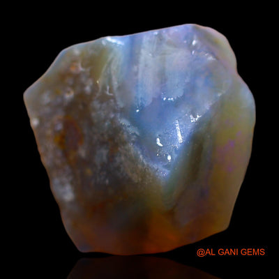 11.60 Cts Natural Australian Fire Opal Fancy Rough Loose Gemstone For Jewelry 14x14x10 mm RB-422