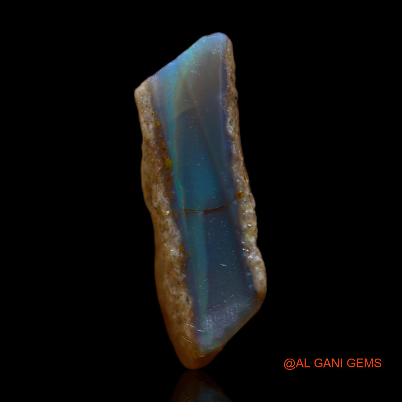 8.70 Cts Natural Australian Fire Opal Fancy Rough Loose Gemstone For Jewelry 16x15x5 mm RB-424