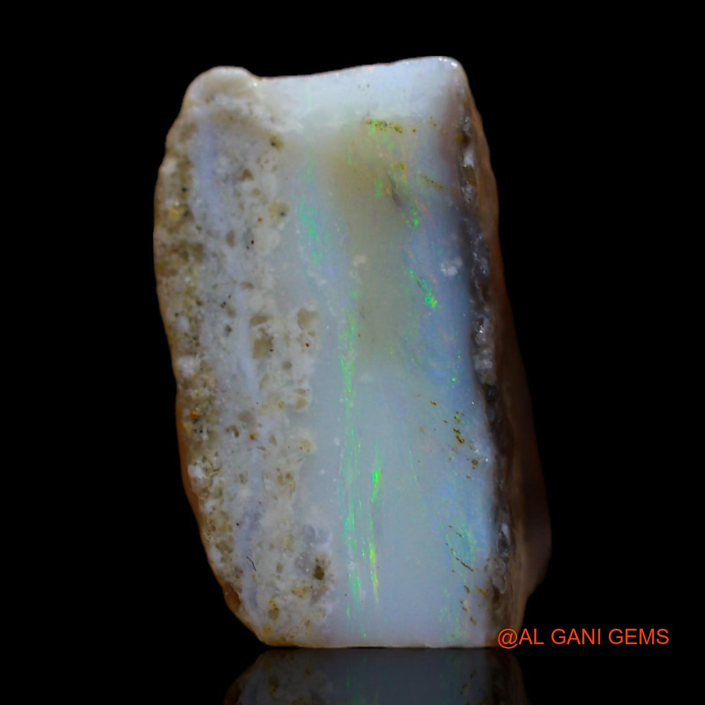 11.75 Cts Natural Australian Fire Opal Fancy Rough Loose Gemstone For Jewelry 14x13x8 mm RB-428