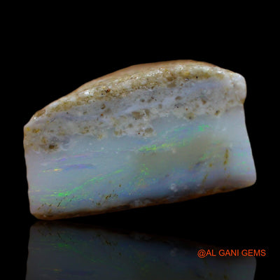 11.75 Cts Natural Australian Fire Opal Fancy Rough Loose Gemstone For Jewelry 14x13x8 mm RB-428