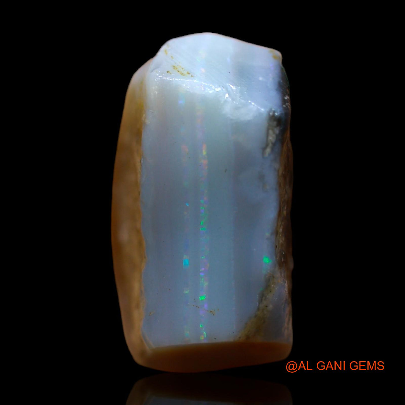 13.00 Cts Unheated Australian Fire Opal Loose Gemstone Fancy Rough Natural 17x12x8 mm RB-429