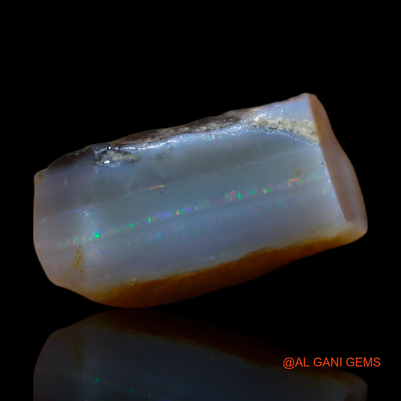 13.00 Cts Unheated Australian Fire Opal Loose Gemstone Fancy Rough Natural 17x12x8 mm RB-429