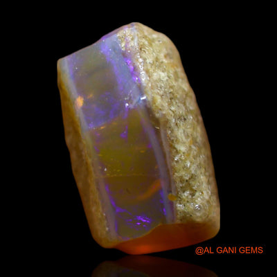 11.45 Cts Natural Australian Fire Opal Loose Gemstone Fancy Rough 13x13x8 mm RB-438