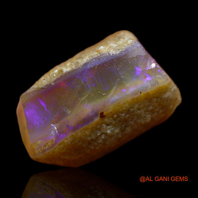 11.45 Cts Natural Australian Fire Opal Loose Gemstone Fancy Rough 13x13x8 mm RB-438