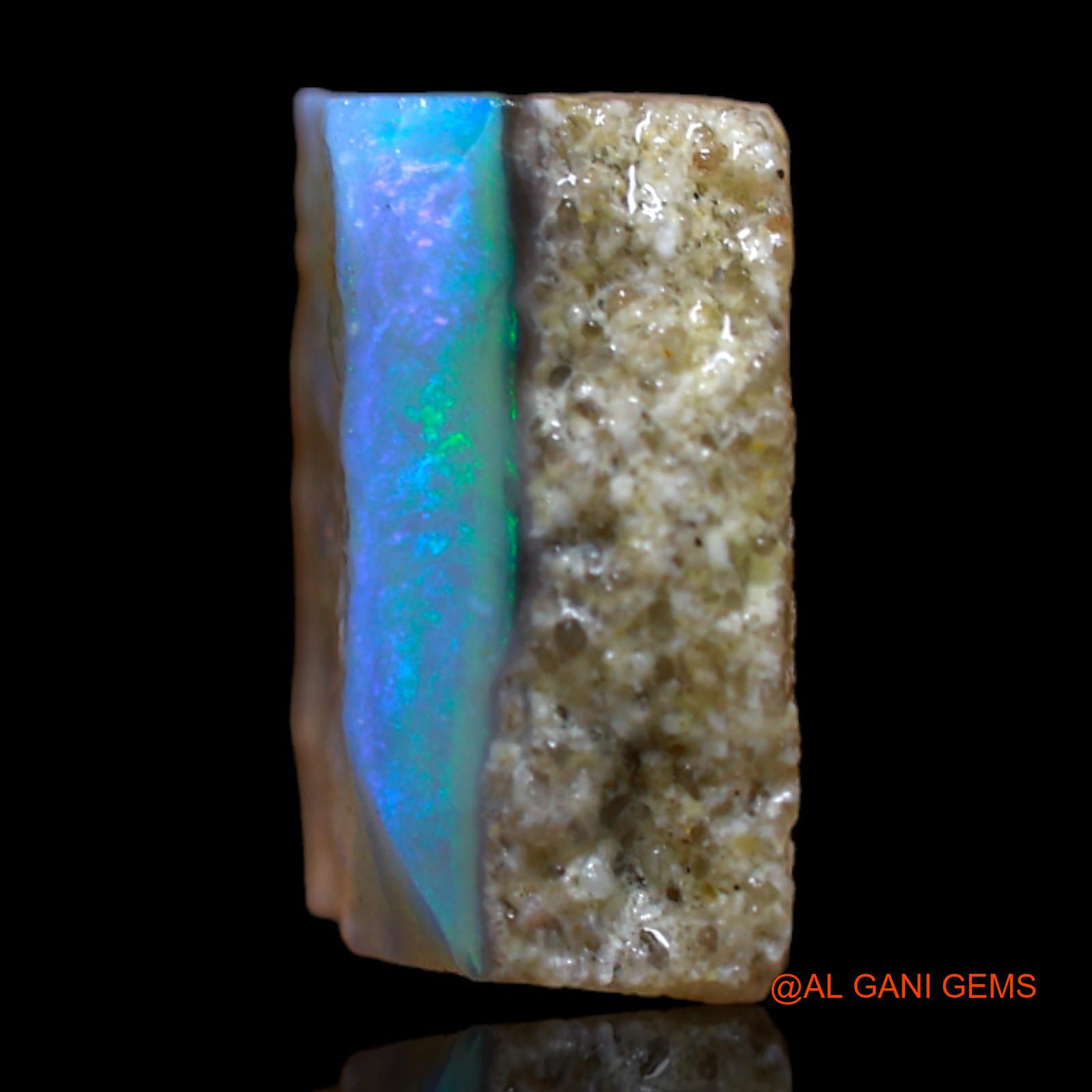 8.80 Cts Natural Australian Fire Opal Fancy Rough Loose Gemstone For Jewelry 13x13x6 mm RB-439