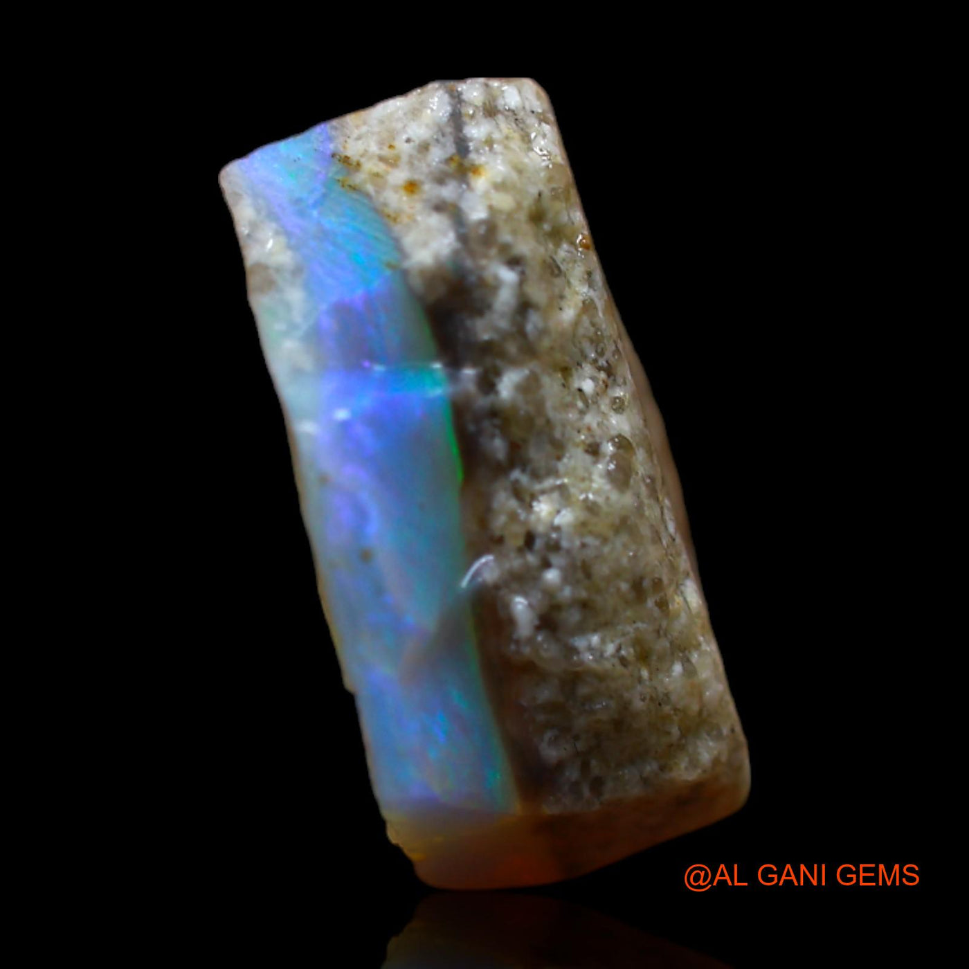 8.80 Cts Natural Australian Fire Opal Fancy Rough Loose Gemstone For Jewelry 13x13x6 mm RB-439
