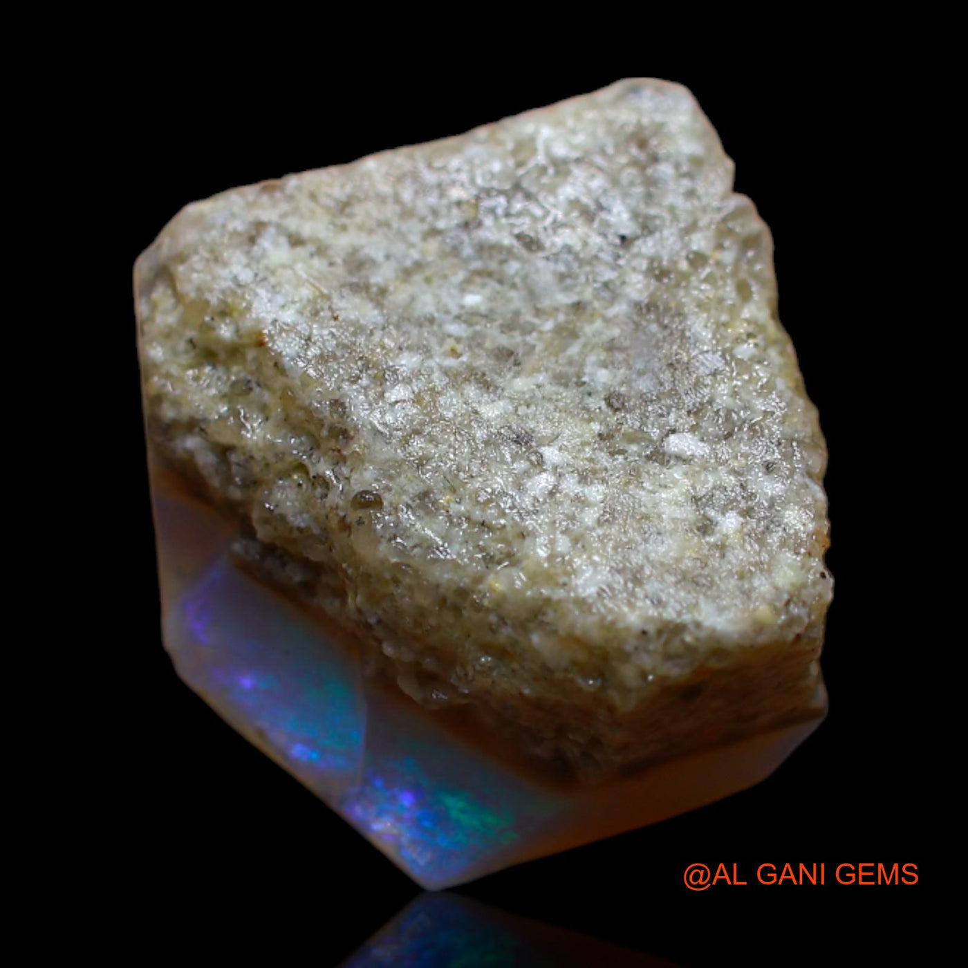 8.80 Cts Natural Australian Fire Opal Fancy Rough Loose Gemstone For Jewelry 13x13x6 mm RB-439