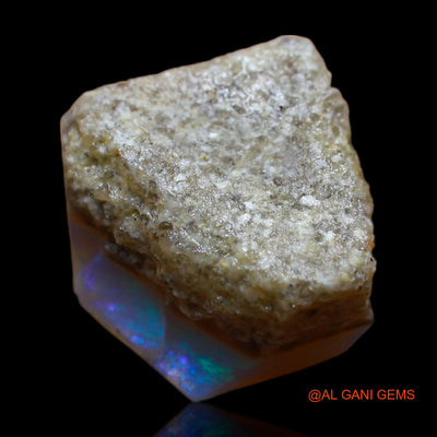 8.80 Cts Natural Australian Fire Opal Fancy Rough Loose Gemstone For Jewelry 13x13x6 mm RB-439