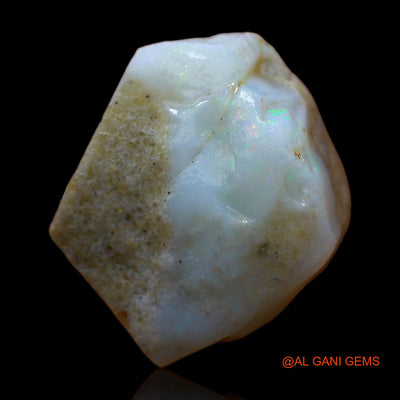 Natural Fire Opal Gemstone 10.40 Cts Loose Fancy Rough From Australia 13x13x8 mm RB-440