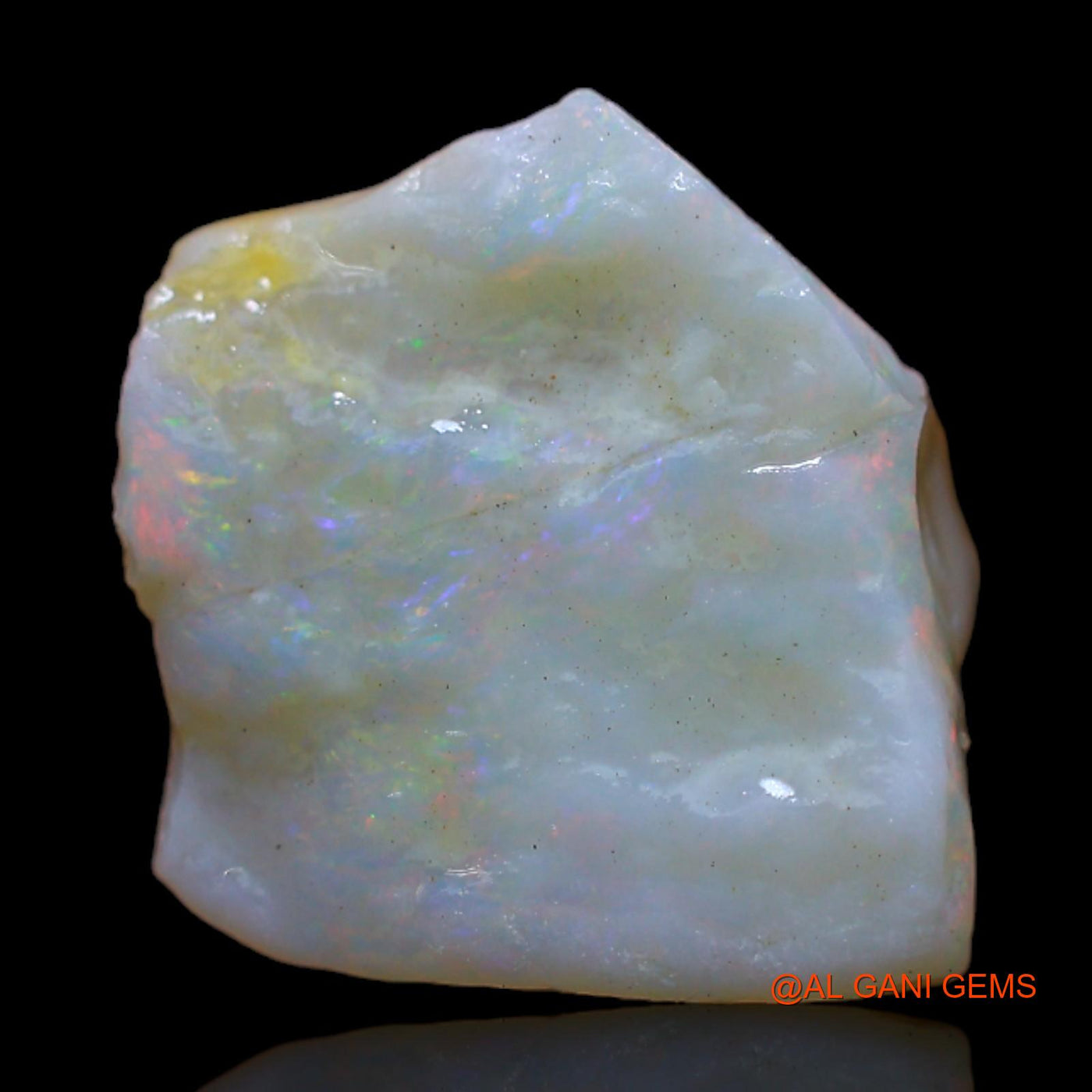 7.70 Cts Unheated Australian Fire Opal Loose Gemstone Fancy Rough Natural 13x12x7 mm RB-441