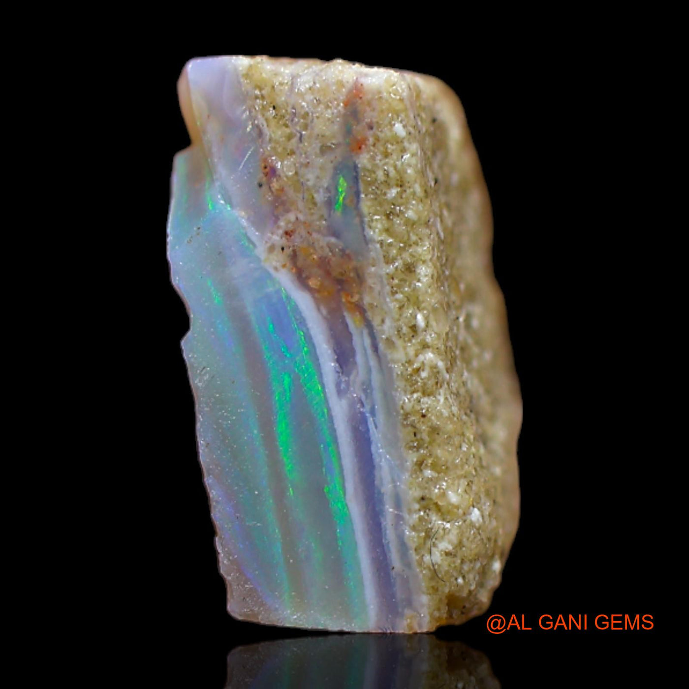 7.70 Cts Natural Australian Fire Opal Loose Gemstone Fancy Rough 13x11x6 mm RB-443