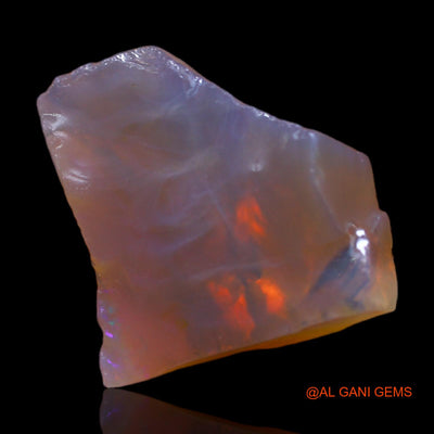 8.35 Cts Unheated Australian Fire Opal Loose Gemstone Fancy Rough Natural 14x13x9 mm RB-446