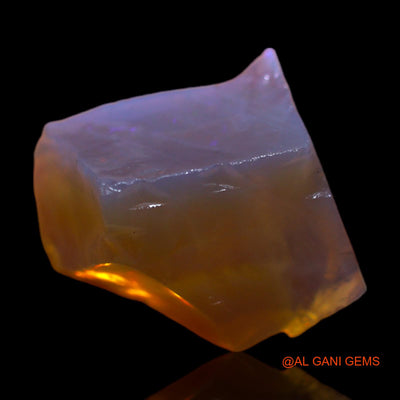8.35 Cts Unheated Australian Fire Opal Loose Gemstone Fancy Rough Natural 14x13x9 mm RB-446