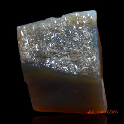 Natural Untreated Fire Opal Loose Gemstone Fancy Rough From Australia 8.45 Cts 15x12x7 mm RB-449