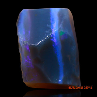 Natural Untreated Fire Opal Loose Gemstone Fancy Rough From Australia 8.00 Cts 12x11x9 mm RB-456