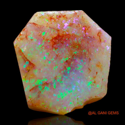10.00 Cts Unheated Australian Fire Opal Loose Gemstone Fancy Rough Natural 13x13x8 mm RB-462