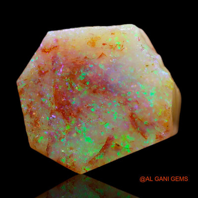 10.00 Cts Unheated Australian Fire Opal Loose Gemstone Fancy Rough Natural 13x13x8 mm RB-462