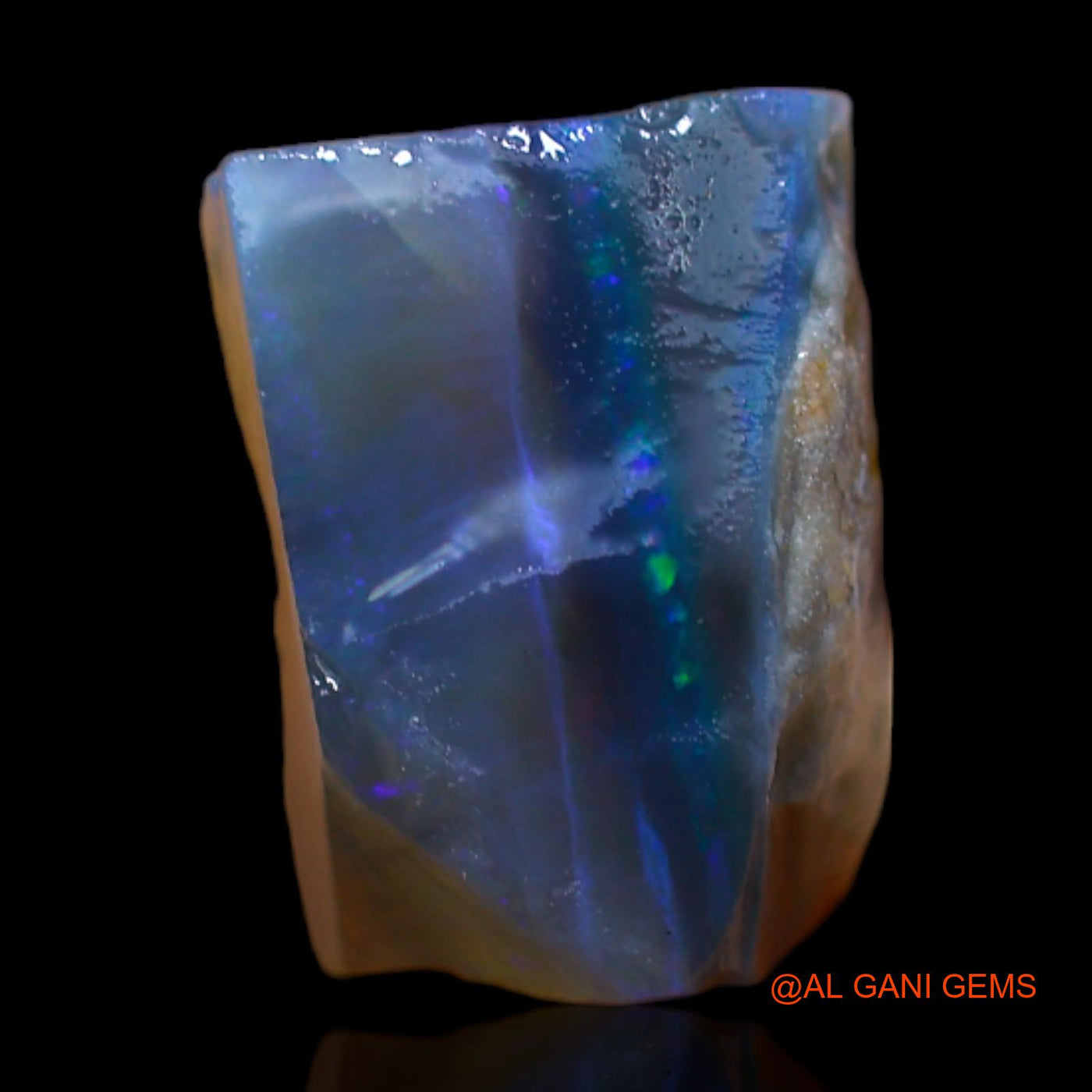 10.00 Cts Unheated Australian Fire Opal Loose Gemstone Fancy Rough Natural 12x11x9 mm RB-465