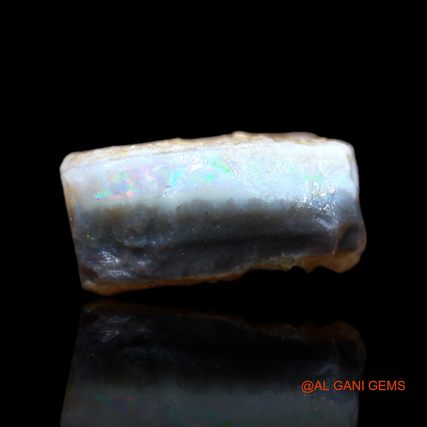 8.00 Cts Natural Australian Fire Opal Loose Gemstone Fancy Rough 15x12x6 mm RB-466