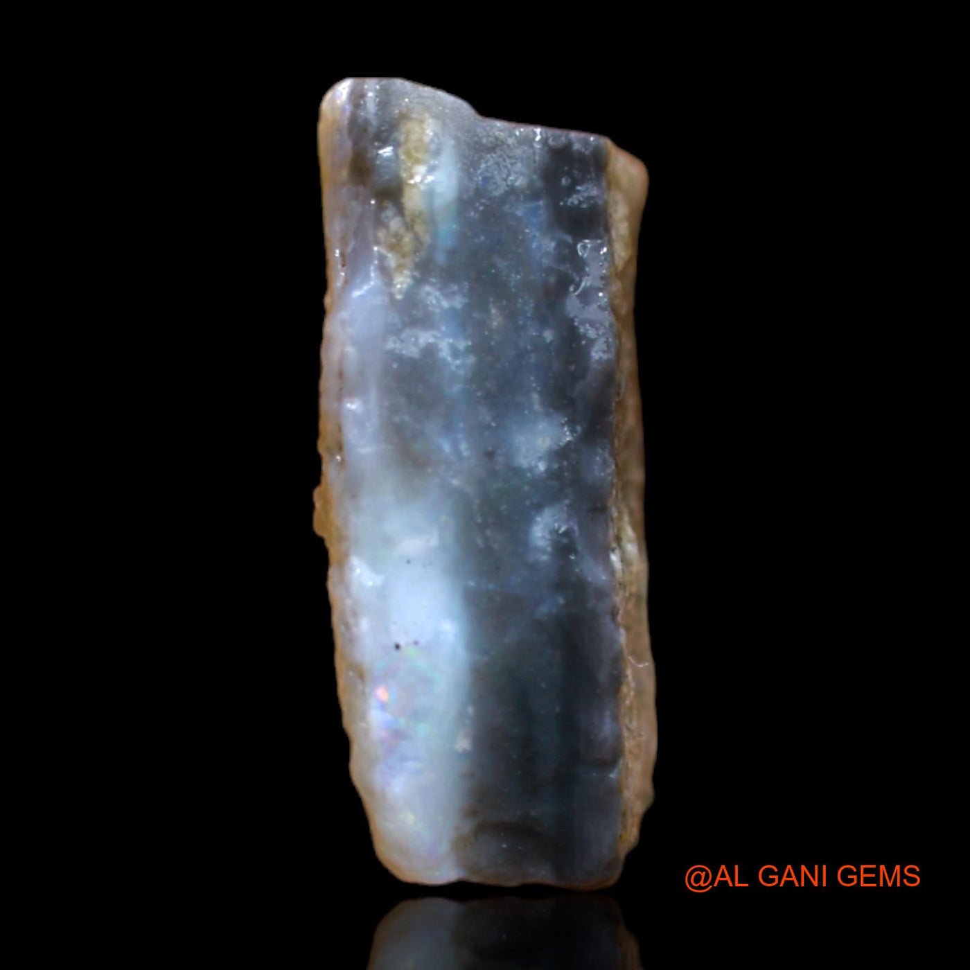 8.00 Cts Natural Australian Fire Opal Loose Gemstone Fancy Rough 15x12x6 mm RB-466