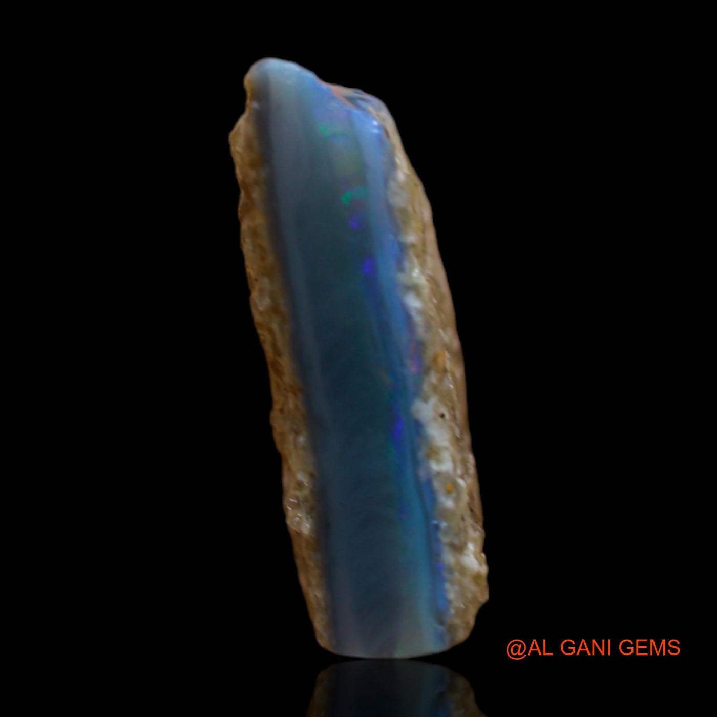6.00 Cts Unheated Australian Fire Opal Loose Gemstone Fancy Rough Natural 14x12x4 mm RB-467