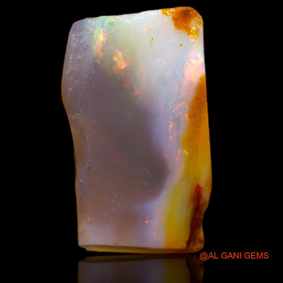 Natural Untreated Fire Opal Loose Gemstone Fancy Rough From Australia 5.60 Cts 15x9x5 mm RB-46