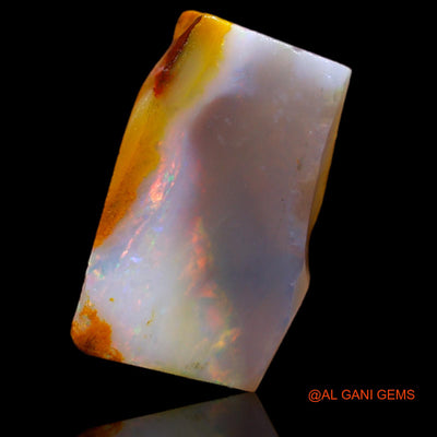 Natural Untreated Fire Opal Loose Gemstone Fancy Rough From Australia 5.60 Cts 15x9x5 mm RB-46