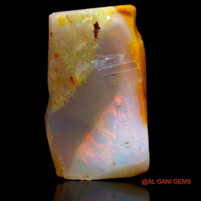 Natural Untreated Fire Opal Loose Gemstone Fancy Rough From Australia 5.60 Cts 15x9x5 mm RB-46