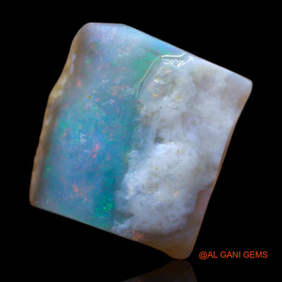 6.00 Cts Natural Australian Fire Opal Fancy Rough Loose Gemstone For Jewelry 12x12x6 mm RB-470