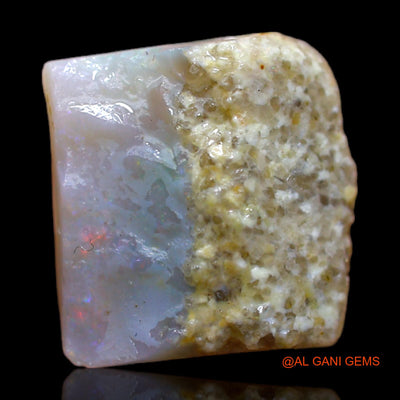 6.00 Cts Natural Australian Fire Opal Fancy Rough Loose Gemstone For Jewelry 12x12x6 mm RB-470