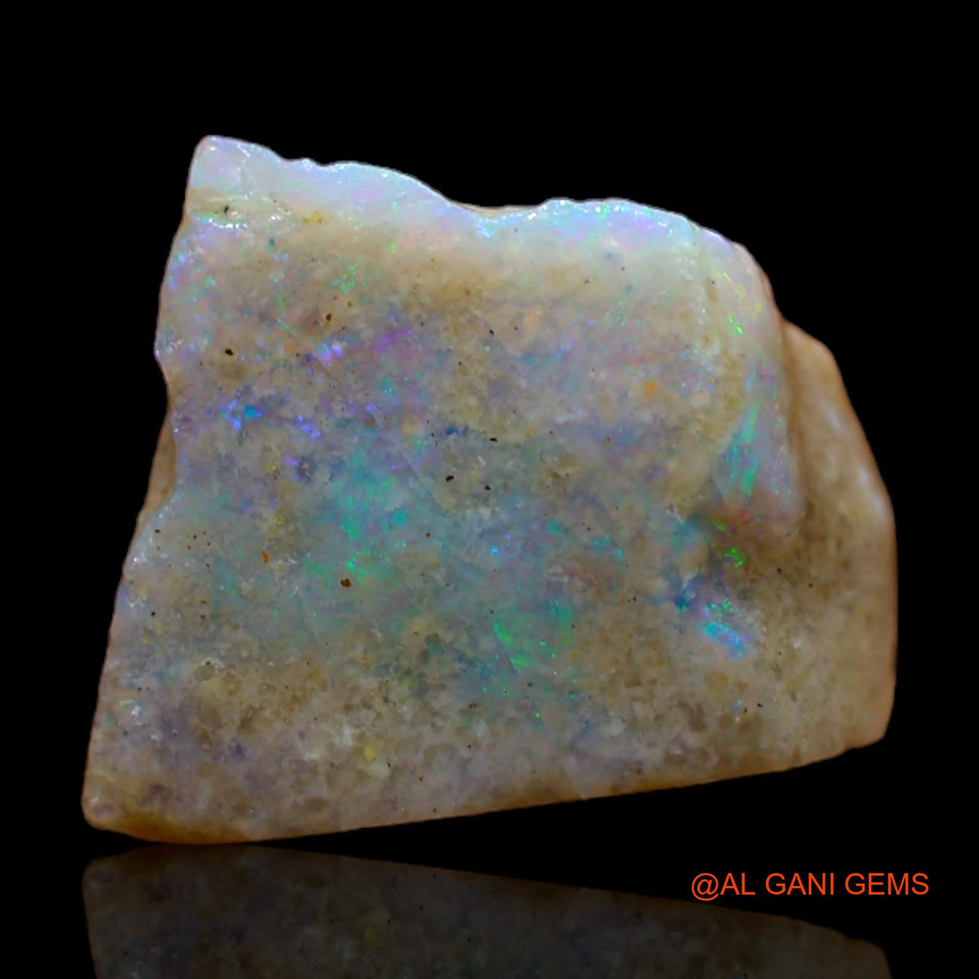 5.00 Cts Unheated Australian Fire Opal Loose Gemstone Fancy Rough Natural 13x11x6 mm RB-471