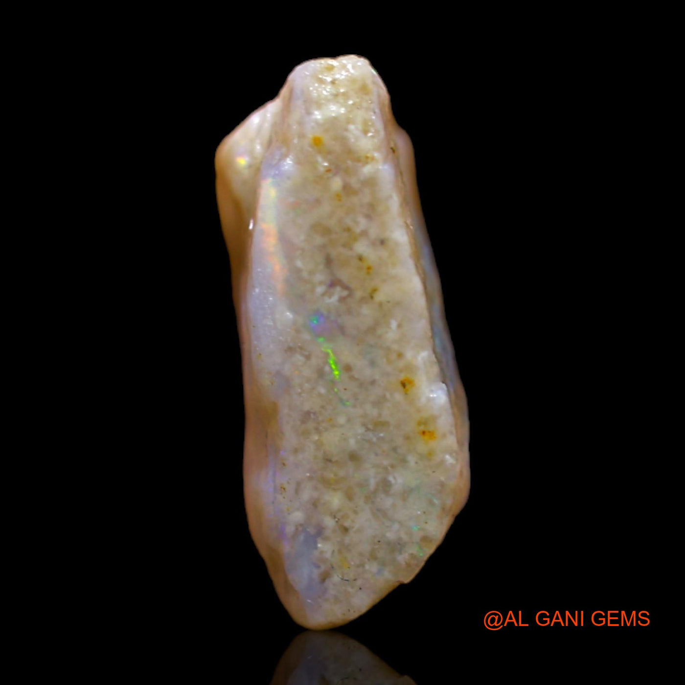 5.00 Cts Unheated Australian Fire Opal Loose Gemstone Fancy Rough Natural 13x11x6 mm RB-471