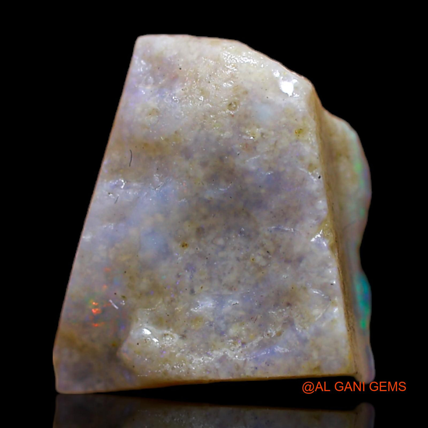 5.00 Cts Unheated Australian Fire Opal Loose Gemstone Fancy Rough Natural 13x11x6 mm RB-471