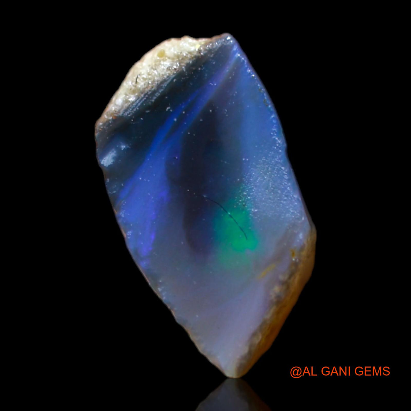 5.00 Cts Natural Australian Fire Opal Fancy Rough Loose Gemstone For Jewelry 12x10x7 mm RB-474