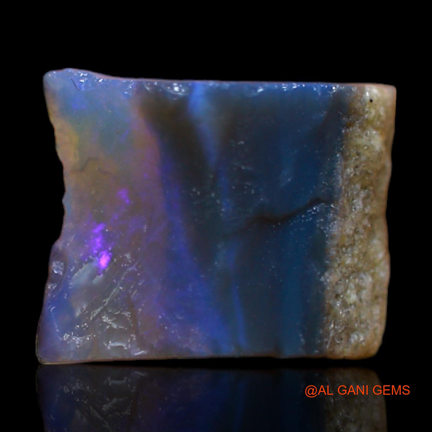 5.00 Cts Natural Australian Fire Opal Fancy Rough Loose Gemstone For Jewelry 12x10x7 mm RB-474
